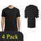 Black DIY Cotton Shirt Ideal for Crafts, Hanes Men's Essential-T Cotton T-Shirt